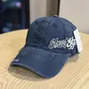 Nueva Gorra de Béisbol de Alta Calidad Estilo Americano para Mujer, Moda Primavera/Verano Versátil Gorra de Copa Suave Pico de Pato Gorra Deportiva Sombrero para el Sol