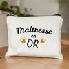 Amazon Transfronterizo Nuevo Producto Bolsa con Cremallera Estampada con Letra Simple Bolsa de Cosméticos Monedero Bolsa de Almacenamiento para Mujer