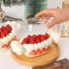 Caja de Dulces Navideños del Mismo Estilo que la Celebridad de Internet Caja de Empaque para Pastel de Fresa Caja para Pastel de Cumpleaños Caja de Postre con Forma de Dulce
