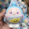 Waffle de Ovo Sabor Leite Festa Brinquedo Squishy Presente para Crianças Alívio de Estresse Boneca de Rebote Lento Gadget para Liberar Tensão Brinquedo de Pelúcia Celebridade da Internet