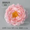 Adorno de Cabeça Flor de Peônia Mil Camadas Simulada, Acessórios Estilo Chinês Hanfu, Ornamento de Cabelo, Grampo de Cabelo, Adorno de Cabeça Floral, Coroa de Flores, Arranjo Floral, Peônia de Luoyang