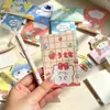 Lindo set de papelería de dibujos animados con tarjeteros, un pequeño regalo para estudiantes durante la temporada de regreso a clases, y un pequeño regalo de recompensa para niños en la clase