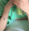 Pulsera Hip-hop Transfronteriza Nueva para Mujeres Diseño Nicho ins Colgante de Amor Cadena Personalizada Pulsera Simple para Mujer que Combina con Todo