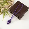 Datura Nó Chinês Artesanal DIY Cordão para Pingente de Borla Estilo Chinês Utensílio de Jade Wenwan Corda para Pegar na Mão Ornamento Cabeça de Pingente