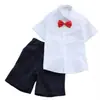 Camisetas Infantis de Manga Curta Fantasias de Performance para Jardim de Infância Pequenos Apresentadores Dia das Crianças Trajes para Coro Estudantil Essenciais da Moda para Crianças