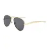 Gafas de Sol para Hombre, Gafas de Sol Transfronterizas para Conducir, Gafas Tipo Aviador de Gama Alta, Gafas de Sol Anti-UV Uv380