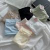 Ropa Interior de Seda de Hielo para Mujer Verano Delgada Pequeña Transparente Suave Pura Sexy Estudiante Spice Girl Algodón Entrepierna Calzones Cintura Media