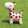 Globo de Animal de Dibujo Animado Famoso en Internet con Ruedas que Pueden Caminar, Decoración de Cumpleaños, Regalo para Puesto de Mercado Nocturno de Eventos
