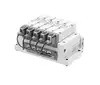 Sistema de Transmissão Serial Gateway SMC EX510, Design Modular Tipo Tubulação de Placa de Base / Placa Totalmente Modular