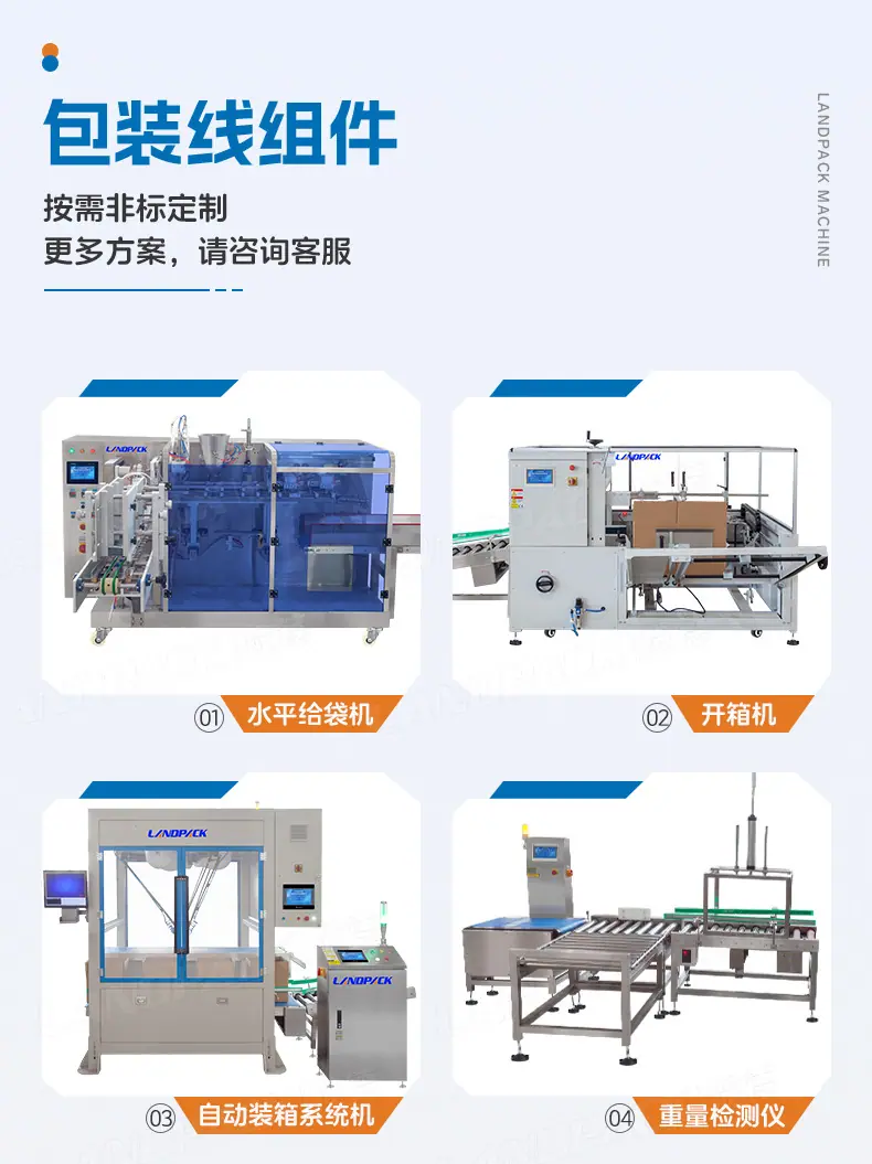 LDSP-210水平给袋包装线（水平给袋包装机+成品输送皮带