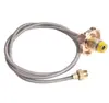 Estufa de gas para exteriores estufa de camping cabeza de estufa tanque de gas plano pistola rociadora conversión de gas gas conector de gas licuado tubería adaptadora