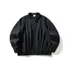 Chaqueta de trabajo retro de diseño japonés Rumeng, marca de moda, con solapa para hombre, otoño, silueta holgada, chaqueta simple y versátil