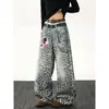 Moda Transfronteriza Jeans Casuales Elegantes Versátiles Nuevo Estilo Harajuku Unisex Artístico Moderno Estilo Minimalista Japonés