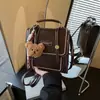 Diseño de Mochila Transfronteriza Bolsa de Nicho para Mujer 2025 Nueva Mochila Escolar Pequeña Moda Viaje Mezclilla Versátil