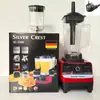 Liquidificador Transfronteiriço de Grande Capacidade 4L 8 em 1 Aço Inoxidável Comercial Metal Quebra-Paredes Moedor de Carne Triturador de Gelo Juicer