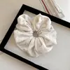 Goma para el pelo fruncida degradada de Otoño e Invierno para Mujer con un Toque de Lujo, Goma para Moño, Accesorio para el Cabello