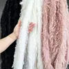 Tiras de Penas de Avestruz Sintéticas Decoração de Punho de Roupa Material para Fantasia de Performance Barra de Saia Renda Grande Acessórios de Vestuário Em Estoque Atacado