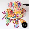Patrimonio Cultural Intangible Estilo Chino del Condado de Weixian, Presentando Coloridas Decoraciones de Papel Calado de Hoja Única para el Año de la Oveja, Al Por Mayor, con Traducción Chino-Inglés, Regalos para el Extranjero