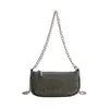 Bolso brillante tipo diamante estilo francés 2026 nueva moda bolso bandolera personalizado con cadena bolso bandolera casual moderno y elegante