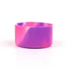 Cross-border Hot Sale Conjunto de copos de aço inoxidável Base de silicone Chaleira espacial Vidro Conjunto de silicone com isolamento térmico Conjunto de copos esportivos