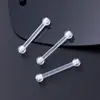 Explosiones transfronterizas de Amazon piercing corporal traje invisible combinación uña de labio uña de ceja uña de ombligo uña de hueso de oreja uña de nariz