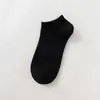 Meias Masculinas Verão Finas Silicone Antiderrapante Cor Sólida Meias Curtas Boca Baixa Respiráveis Resistentes ao Odor Invisíveis Meias Cano Baixo