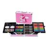 145 Caja de Aluminio Pincel Set de Bolígrafos Acuarela Doble Capa Aleación de Aluminio Crayones para Niños Óleo Pintura Arte Graffiti Herramientas