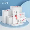 Toallitas húmedas blancas de un solo uso en paquetes pequeños, accesorios de vajilla desechable, toallitas húmedas individuales para aerolíneas, toallitas húmedas para hoteles y restaurantes