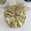 Sencillo Coreano Versátil Color Sólido Etiqueta Goma para el Cabello Cuerda para el Cabello Accesorio para el Cabello Moño Diadema para el Cabello Cola de Caballo Baja Verano Nuevo Estilo