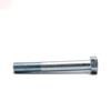 Parafuso sextavado externo de zinco branco azul ASME B 18.2.1 Parafuso de cabeça hexagonal de grau 5 americano Parafuso sextavado de meia rosca