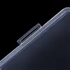 Caja de Almacenamiento Cuadrada para Joyas, Anillos, Pendientes de 11 cm, Organizador de Tarjetas Adhesivas, Caja de Embalaje, Caja de Plástico con Tapa abatible, Portátil