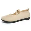 Sapatos Femininos Transfronteiriços, Sapatilhas de Malha Fly-Knit, Sapatos Femininos Confortáveis para Calçar Facilmente, Sapatos Casuais da Moda para Mães, Mocassins