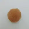 Shangtuo 7.5cm Venta al por mayor de colgantes de bola de pelo de conejo rex sintético, accesorios y componentes de fieltro