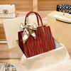 Bolso de Mano de Marca de Lujo para Mujer para Madres, Nuevo Bolso de Hombro y Bolso de Mano Simple y Elegante de Moda 2024 para Mujeres de Mediana Edad