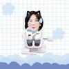 Robot de Viento de Acrílico para Caminar Candy Chang Adorno Merchandising de Celebridad