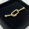 Banho de Ouro Real 18K Zircônia Micro-Incustada Fecho de Clipe de Papel Fecho Universal Acessórios de Joia Fecho de Colar de Pérola Fecho de Pulseira de Jade