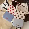 Diseño de patchwork de lunares y rayas, adecuado para funda de teléfono Apple 18P, iPhone 17 Pro Max con bordes redondeados, 16 Pro, estilo minimalista, 15, estilo coreano