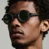 Gafas de sol de reducción de luz ajustables, gafas de sol polarizadas de alta definición para pesca con protección UV y lentes de ajuste de luz giratorias manualmente