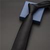 Corbata de hombre al por mayor nuevo lugar negocio color sólido rayas 8C flecha jacquard corbata fabricantes venta al por mayor LOGO