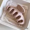 Pinza para el pelo coreana linda para mujer, tamaño grande, estilo de alta gama, adecuada para cabello grueso, pinza de tiburón, horquilla, pinza de lazo
