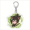 Hell Music Keychain Animação em torno de sapinhos Maru Ehai Ya Esquerda Pendurado Batalhão Guarda Gangue Zuo Chefu Zhi Pingente Acrílico