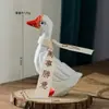 Figura de Patito de Paz y Alegría, Decoración de Ganso Blanco, Regalo Creativo de Cumpleaños, Decoración para el Hogar, Accesorio para Fotos, Fondo para Fotografía