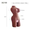 Juguetes Novedosos para Hombres Adultos, Muñeca Realista de Medio Cuerpo con Moldes de Senos, Vagina y Glúteos, Dispositivo de Masturbación para Adultos
