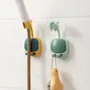 Soporte de Pared Giratorio Ajustable para Cabezal de Ducha de Baño Soporte para Cabezal de Ducha Sin Taladro