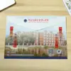 Bolsa de Arquivo Transparente à Prova d'Água A4 Plástico PP Bolsa de Armazenamento de Documentos para Estudante Bolsa para Provas Bolsa de Arquivo Personalizada