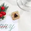 Grampo de cabelo decorativo mini de Natal criativo transfronteiriço, fofo Papai Noel, floco de neve, rena, franja, grampo de cabelo para mulheres