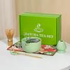 Set Exclusivo Transfronterizo de Matcha Set de 7 Piezas Tazón Japonés de Matcha con Pico, Set de Té de 100 Púas, Caja de Color Cerámica Estilo Ins