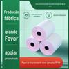 Fornecimento direto de fábrica 75 * 60 papel de cópia livre de carbono de camada dupla papel de impressão de agulha escala de piso de papel de recibo de caixa registradora livre de carbono 7560