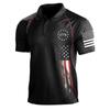 Polo de verano transfronterizo de comercio exterior de 59 colores para hombre, camiseta para exteriores, sudadera de manga corta con solapa suelta, top moderno para hombre