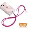 Cordão para Celular 6mm Feito Sob Medida de Fábrica, Alça Transversal, Alça de Pescoço, Alça com Clipe, Adesivo de Fixação, Capa com Pingente, Alça de Tecido para Pendurar